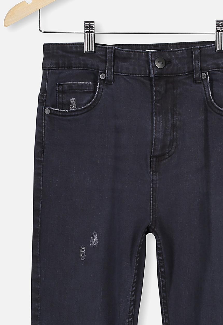 Free by Cotton On - Slim leg jean - black denim