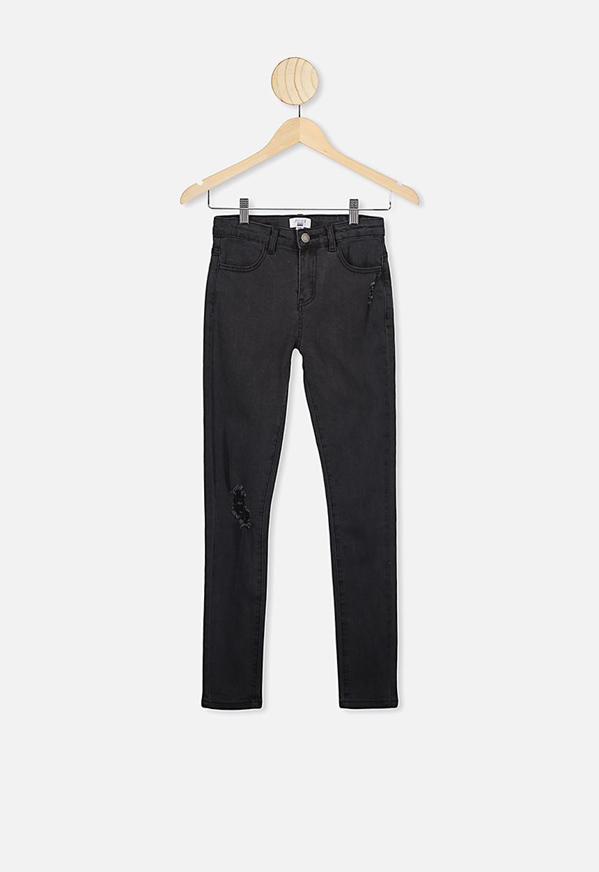 Free by Cotton On - Sally skinny jean - black 