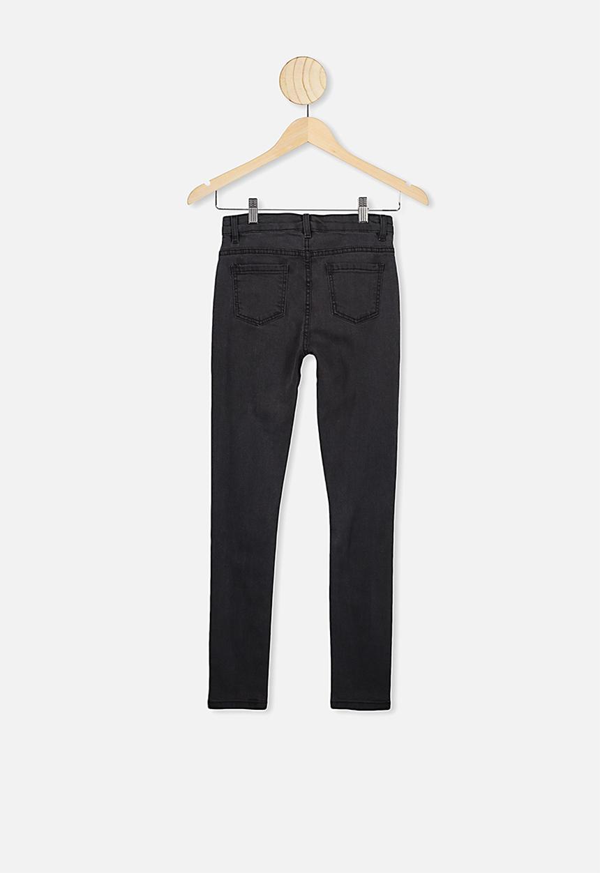 Free by Cotton On - Sally skinny jean - black 