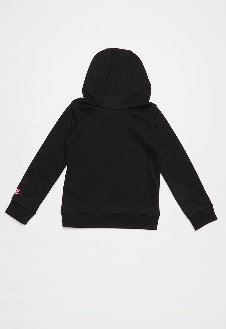 Nike - Nike split futura over hoodie - black