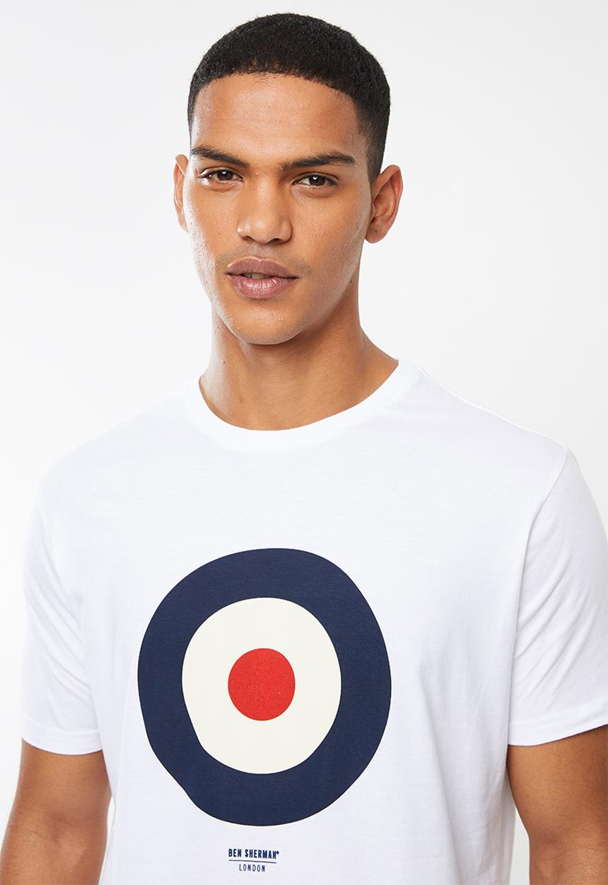 Ben Sherman - Target tee - whiteDNU