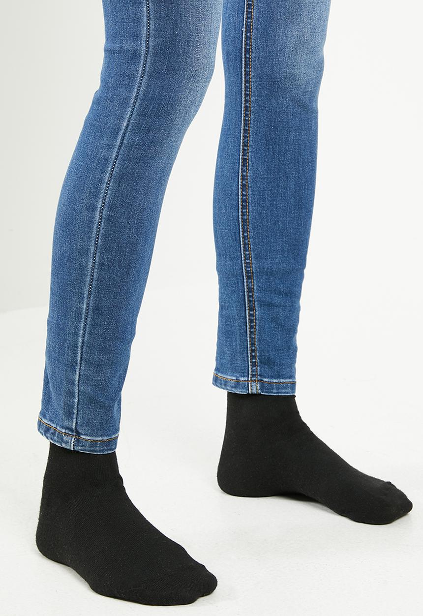 Glamorous -  Wren high waisted ankle grazer - blue