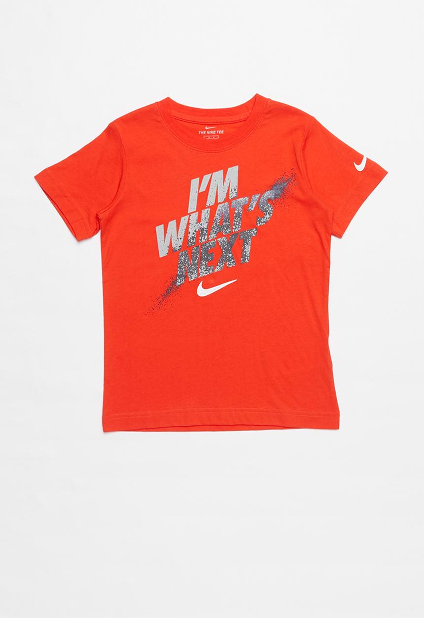 Nike - Nike whats next short sleeve tee - red