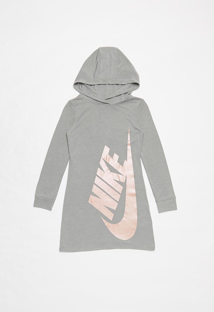 Nike - Nike girls futura pullover dress - grey