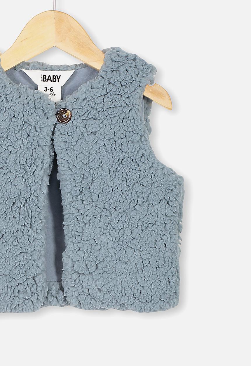 Cotton On - Alex vest - rain cloud