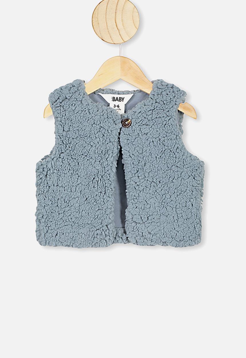 Cotton On - Alex vest - rain cloud