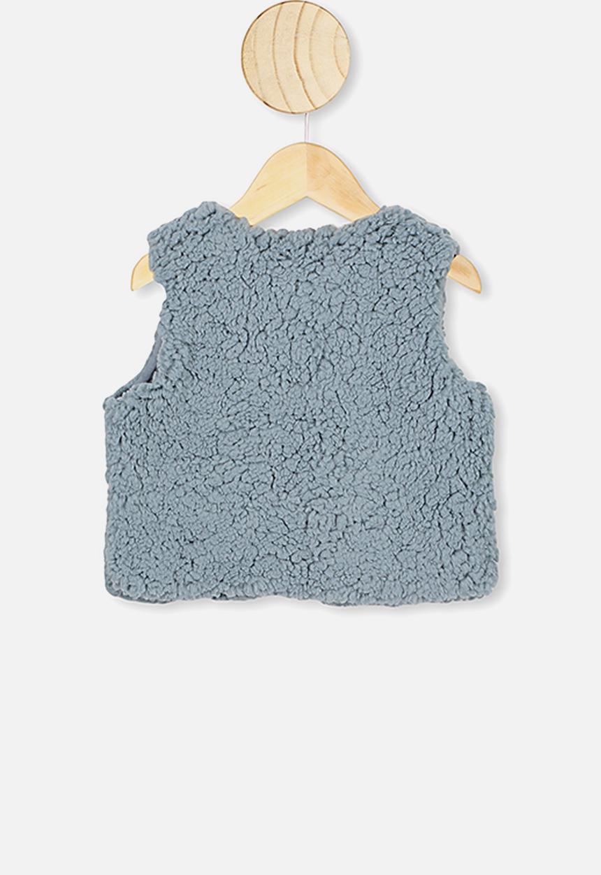 Cotton On - Alex vest - rain cloud