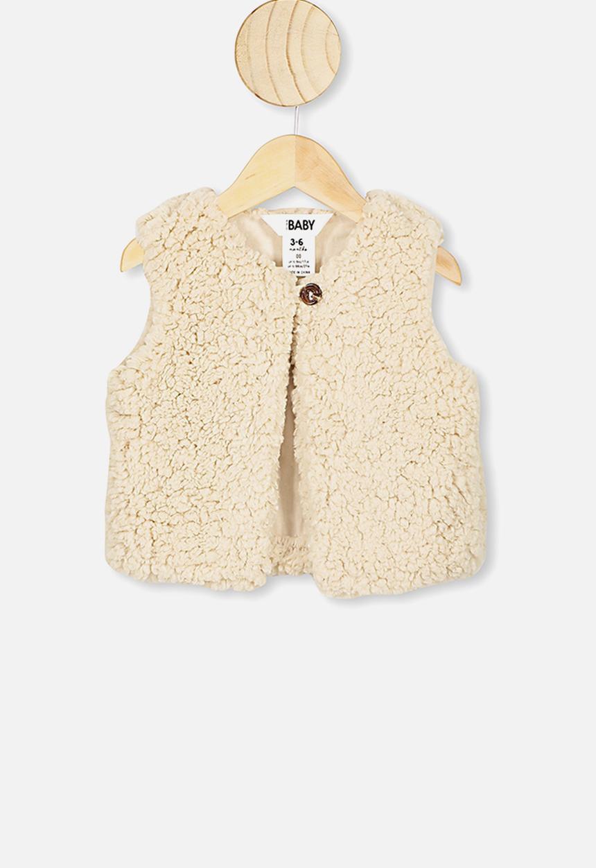 Cotton On - Alex vest - dark vanilla