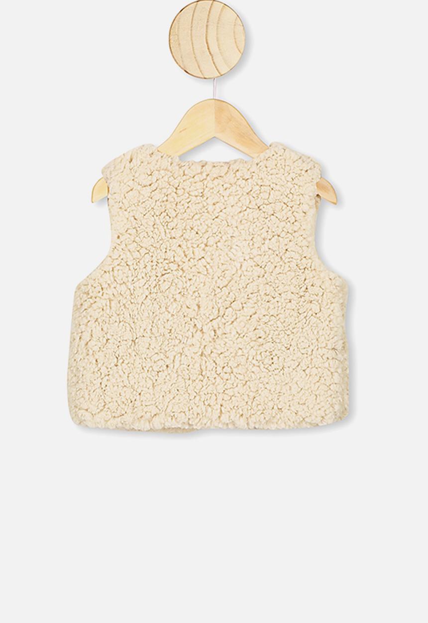 Cotton On - Alex vest - dark vanilla