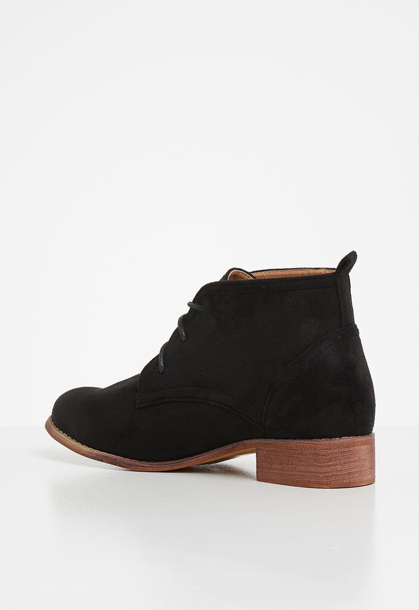 Superbalist - Lacey desert boot - black
