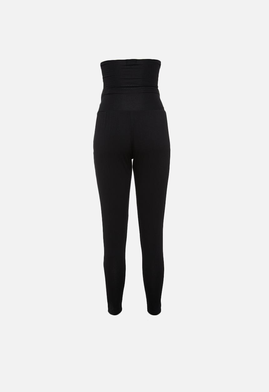 edit Maternity - maternity relaxed knit pant - black