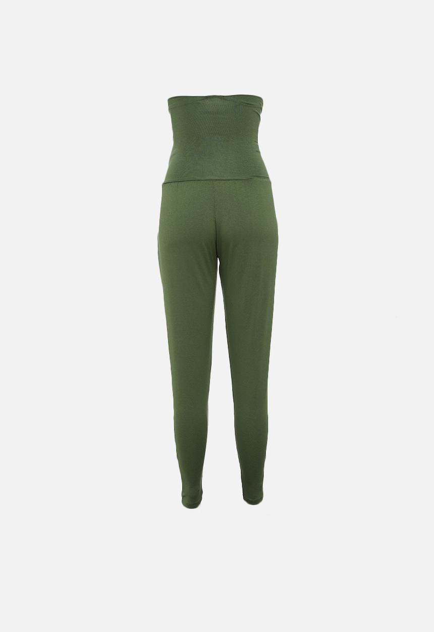 edit Maternity - maternity relaxed knit pant - khaki