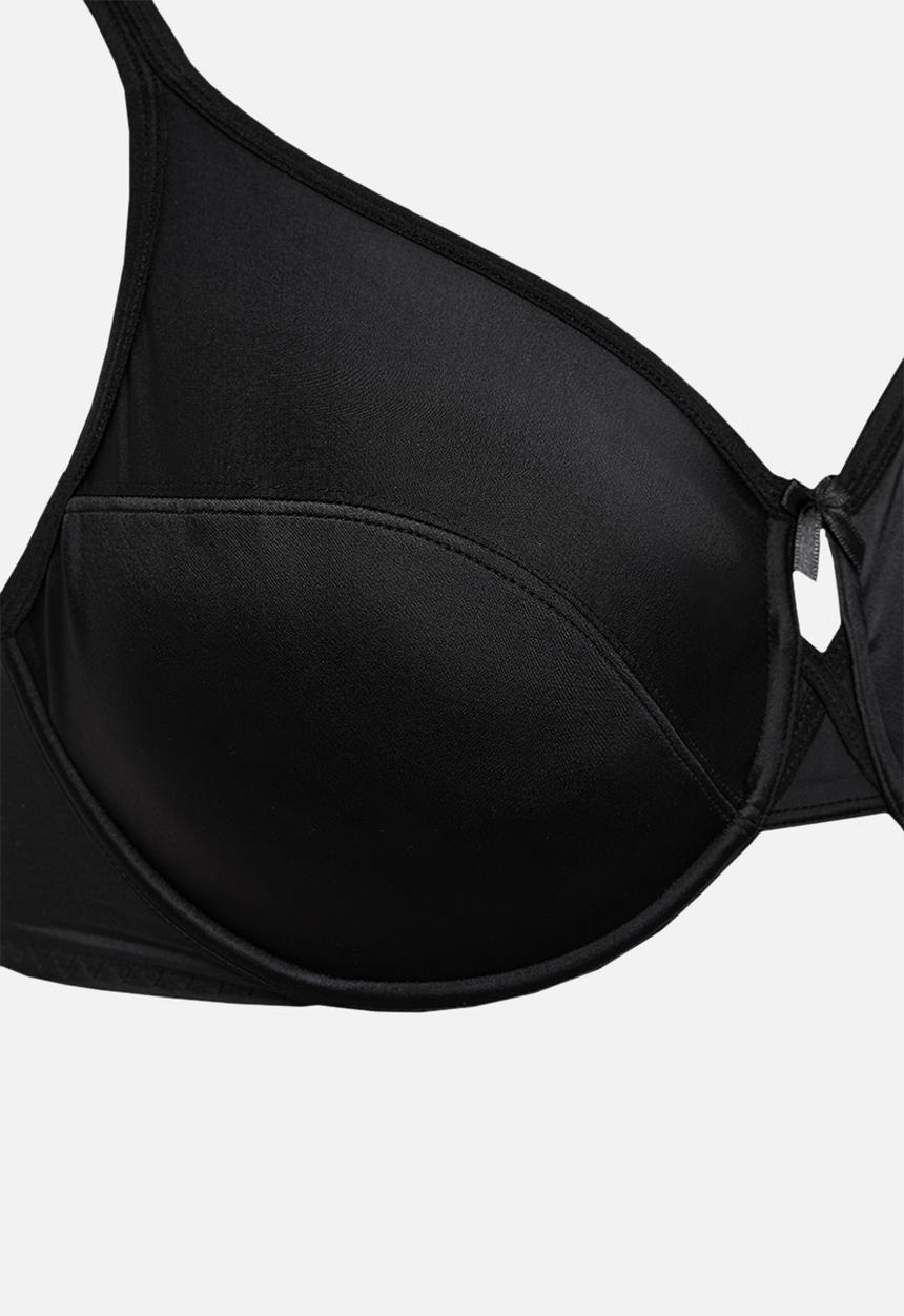 Playtex - Shimmer twin pack bra extended - black & neutral