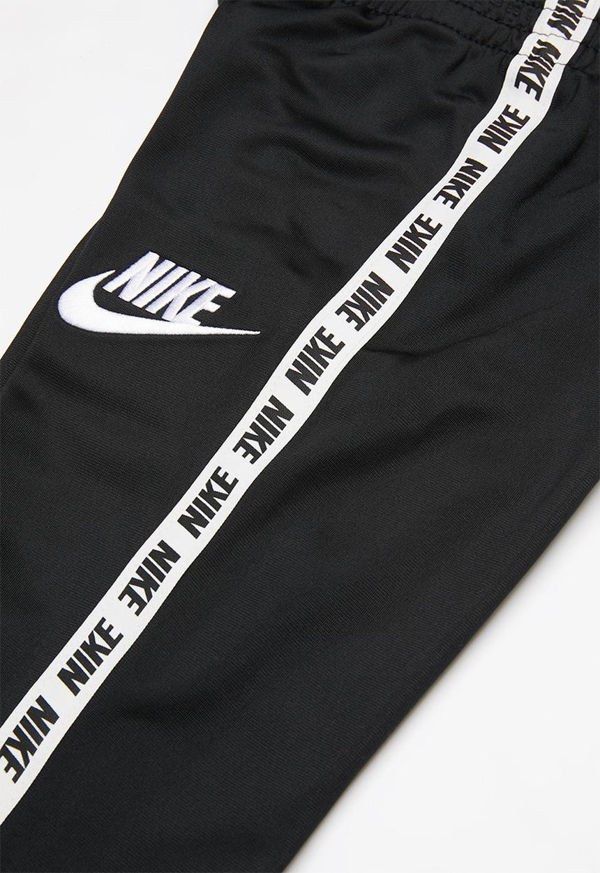 Nike - Nike boys Nike block taping tric set - black & white 