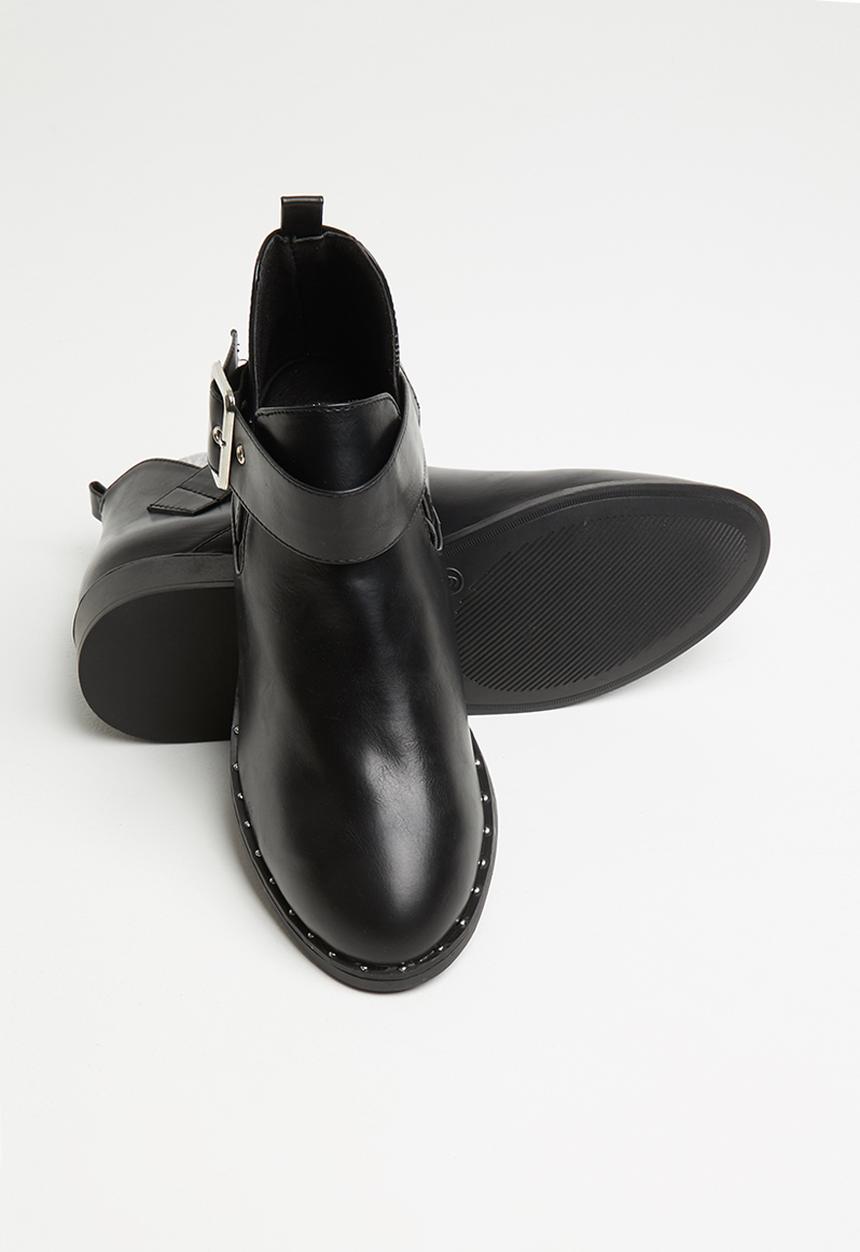 Madison® - Kendra buckle boot - black