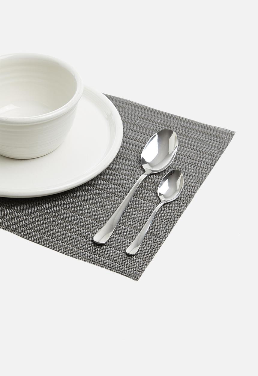 Humble & Mash - Flow placemat - gun metal