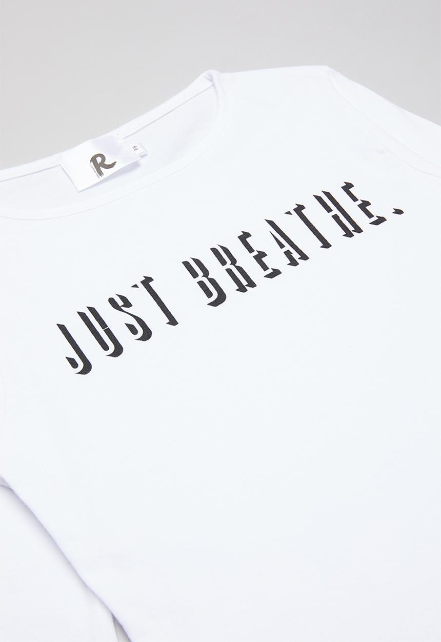 Rebel Republic - Girls printed tee - white