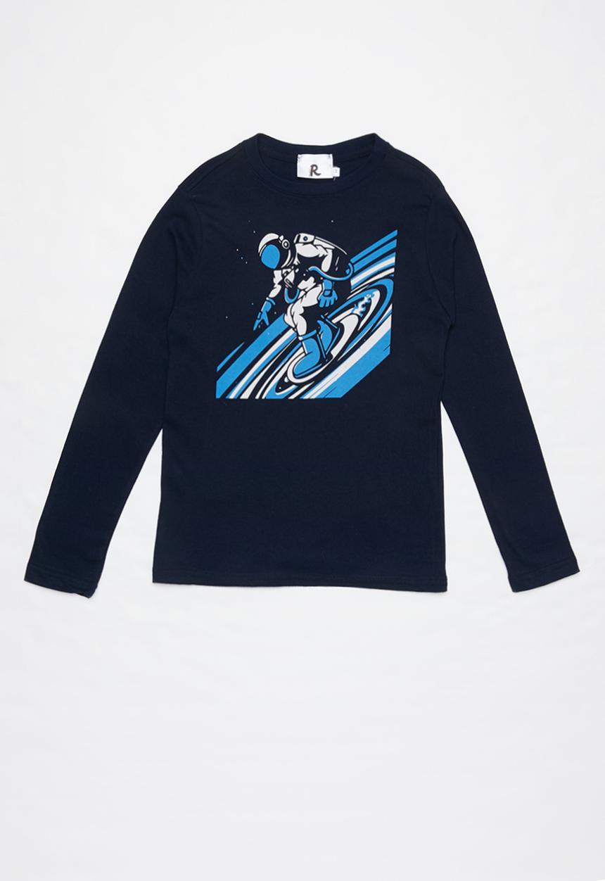 Rebel Republic - Boys space tee - navy