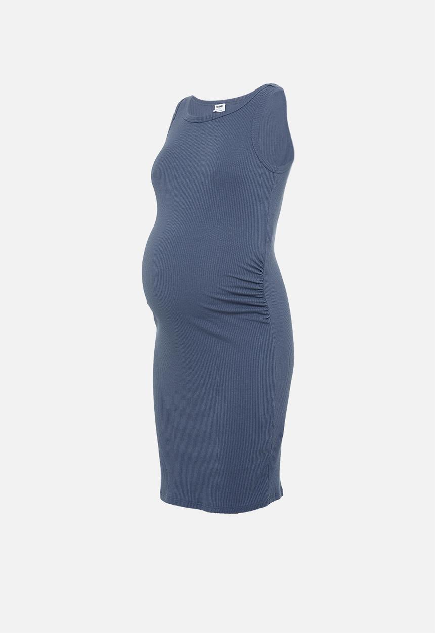 Cotton On - Maternity high neck midi dress - grisaille 