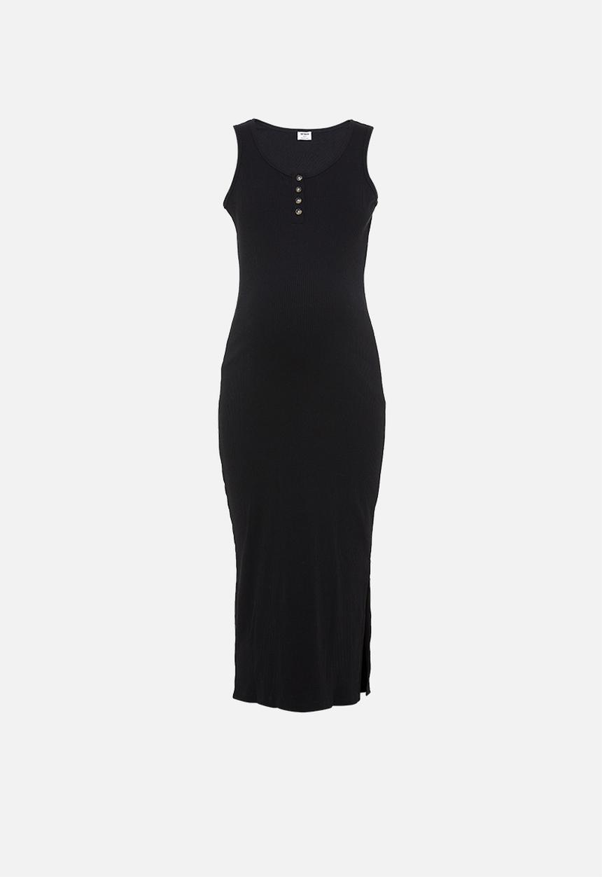 Cotton On - Maternity Henley maxi dress - black