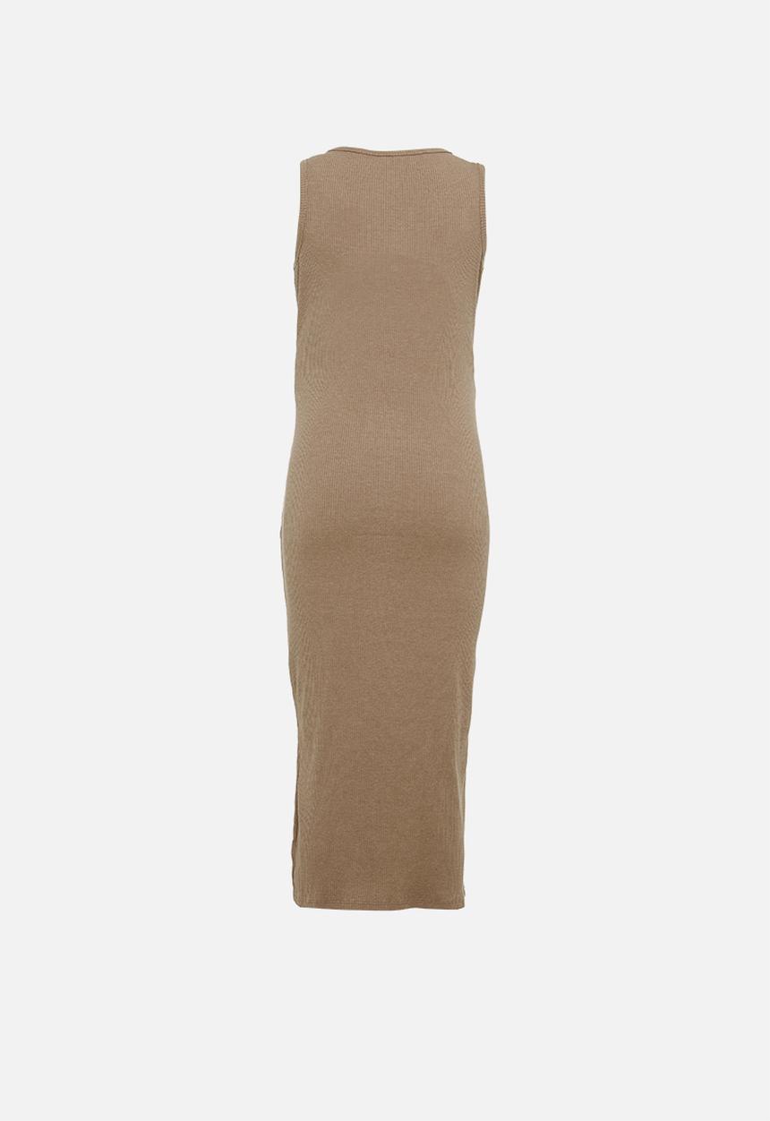 Cotton On - Maternity Henley maxi dress acorn - brown