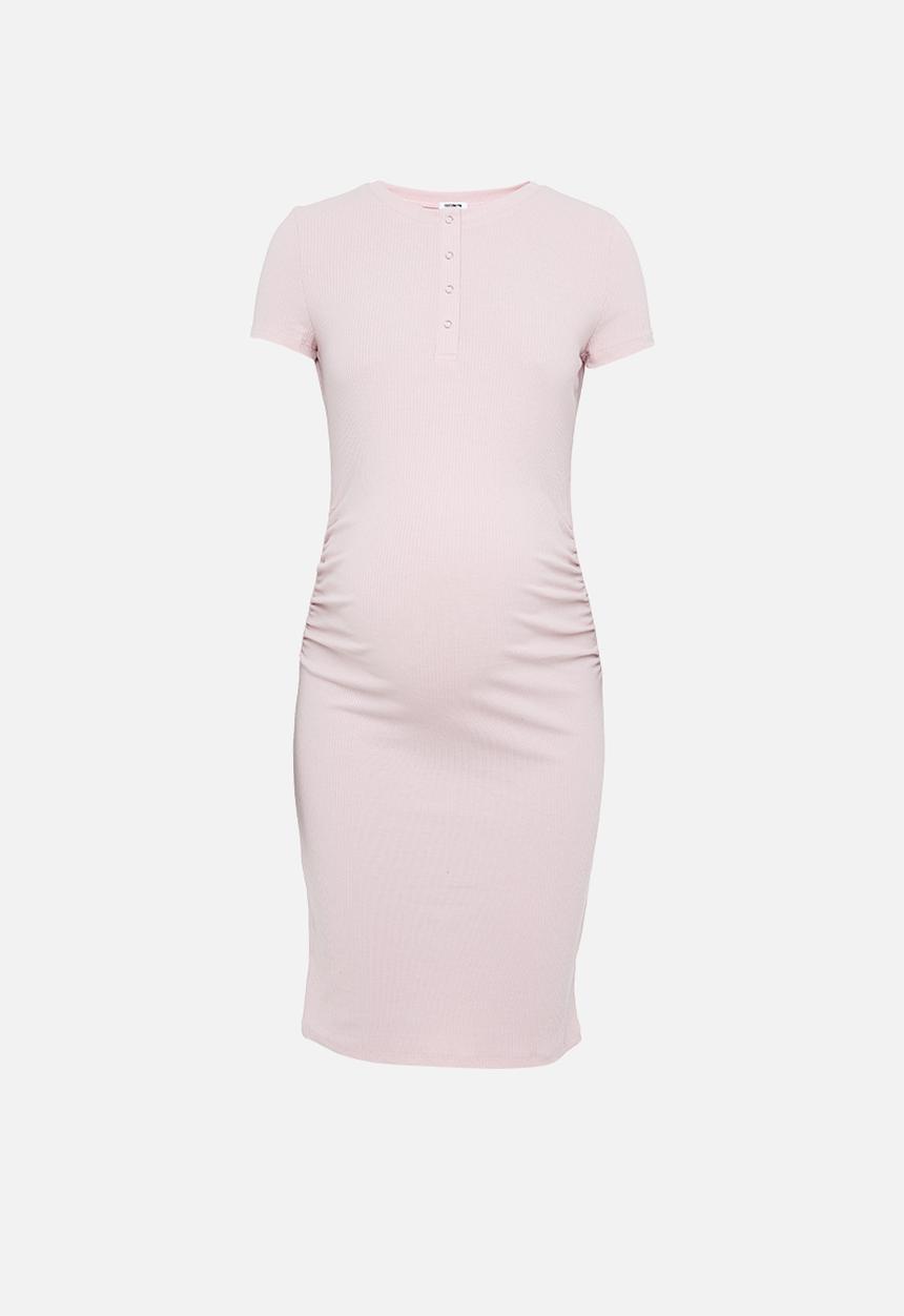 Cotton On - Maternity rouched short sleeve dress - lilac