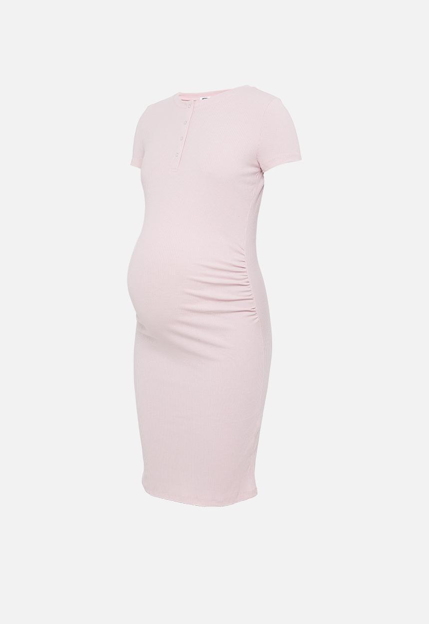 Cotton On - Maternity rouched short sleeve dress - lilac