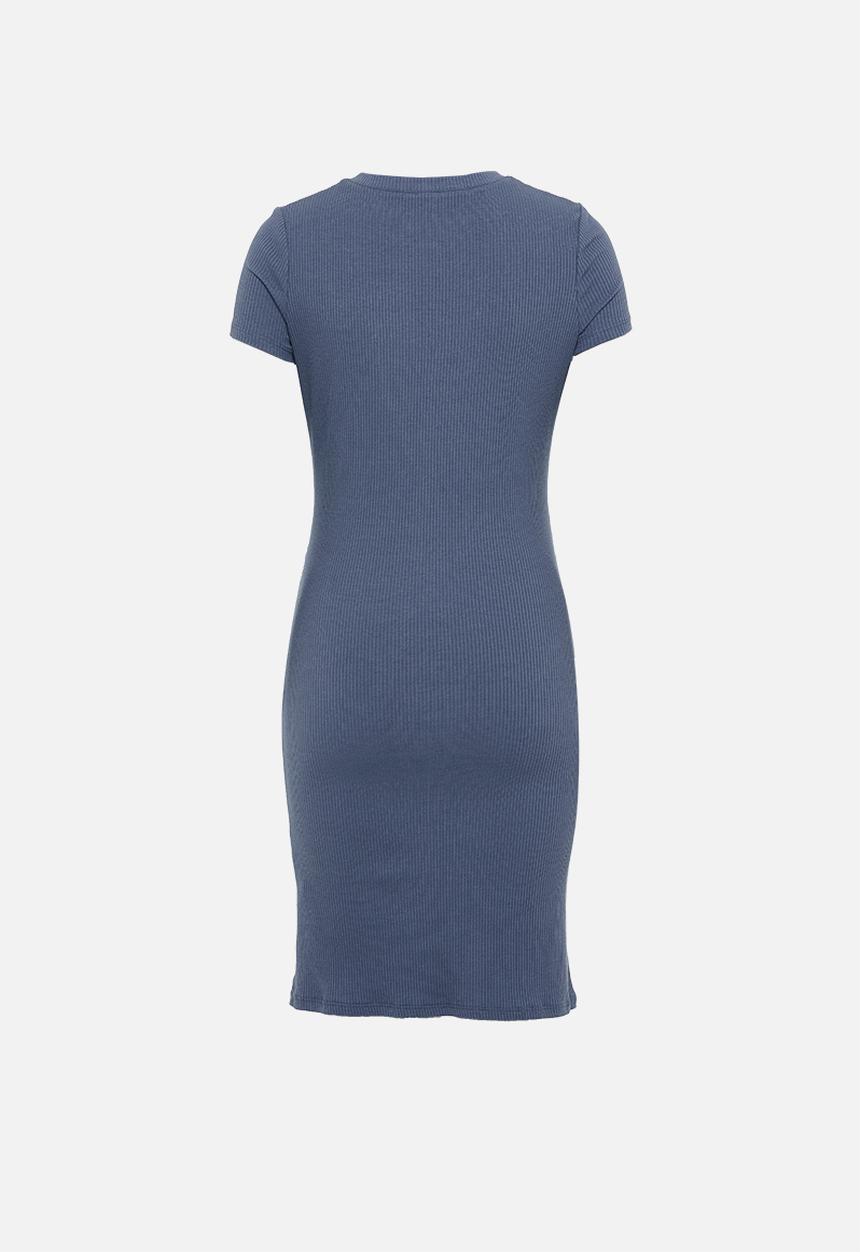 Cotton On - Maternity rouched short sleeve dress - grisaille 