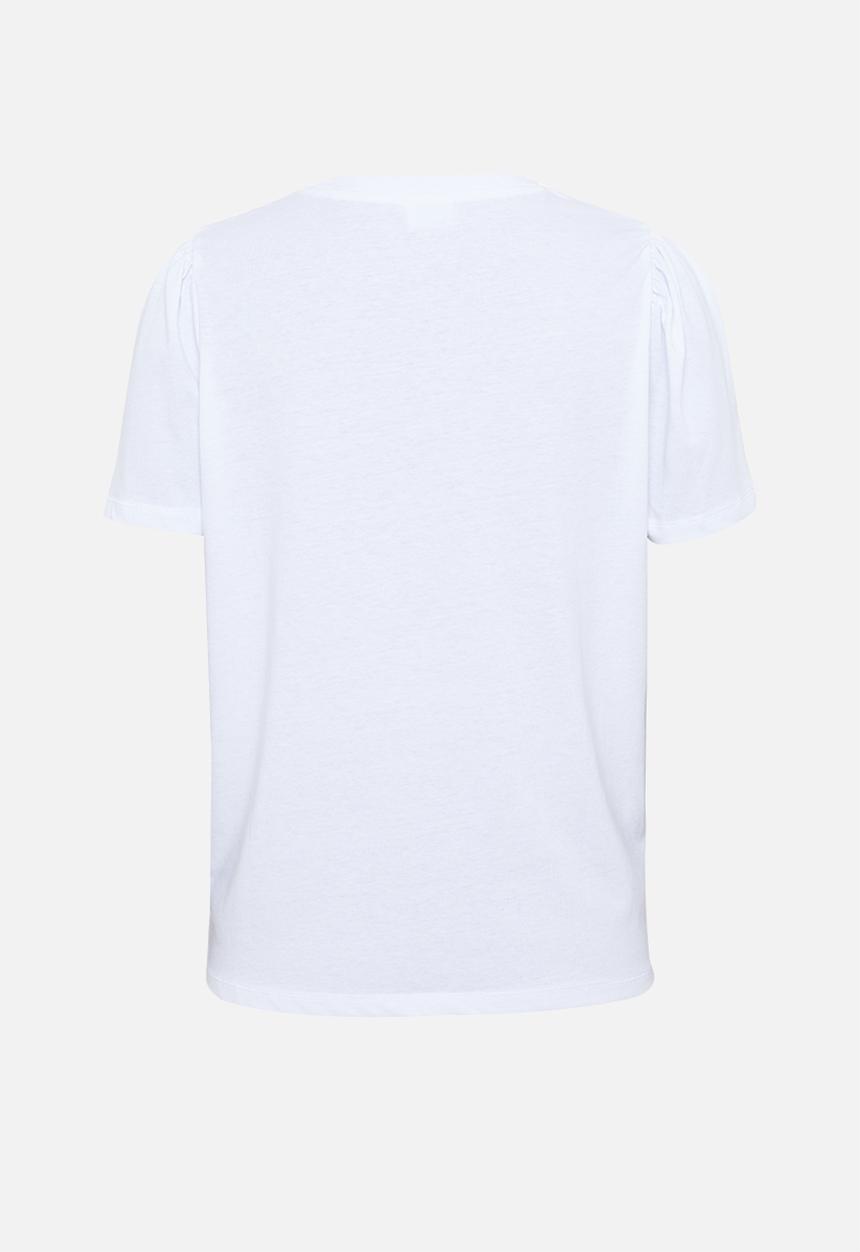 Cotton On - Maternity puff sleeve short sleeve top - white
