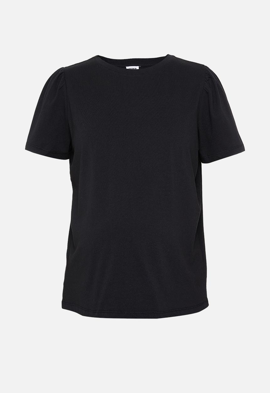 Cotton On - Maternity puff sleeve short sleeve top - black