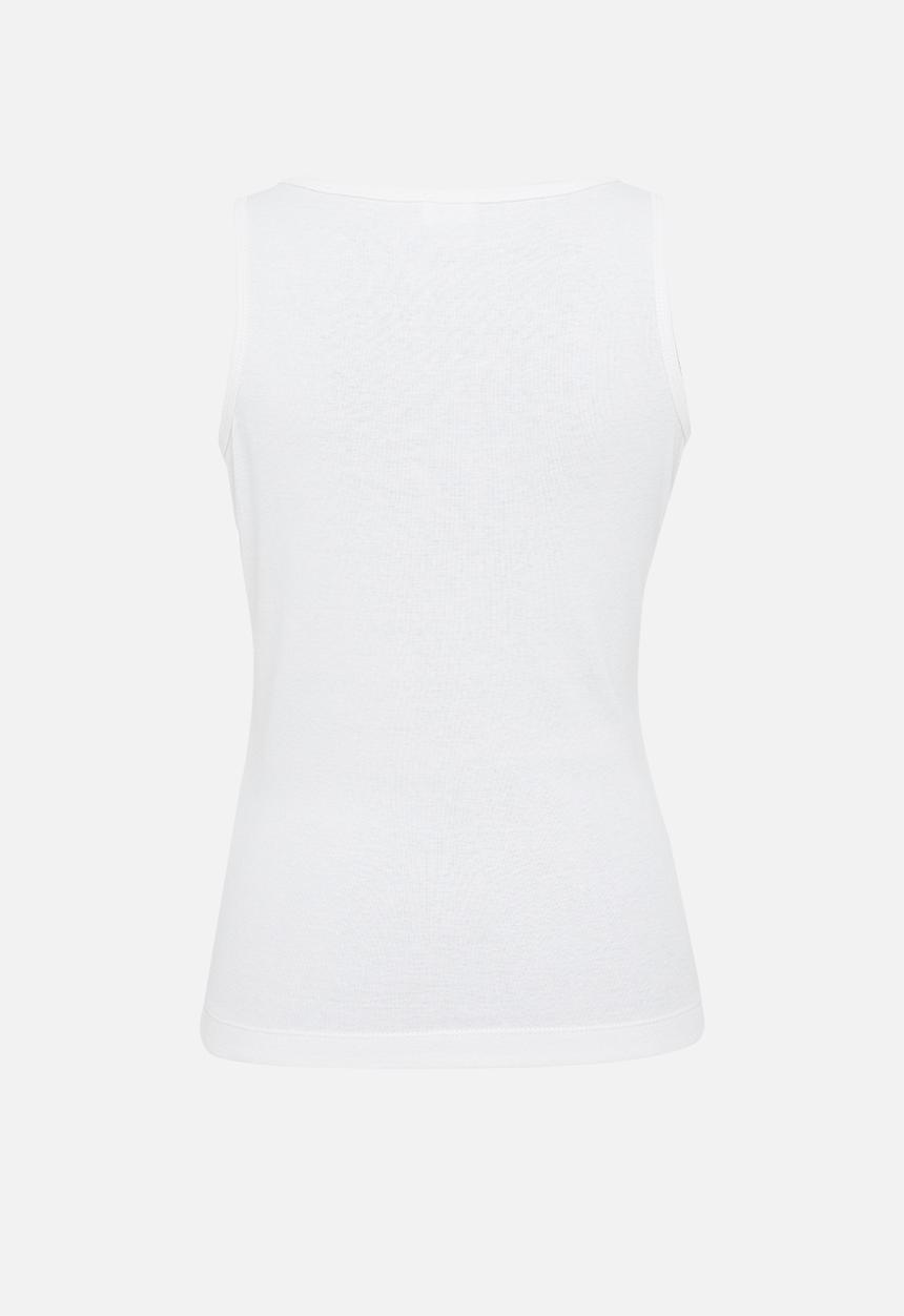 Cotton On - Maternity front placket singlet - white 