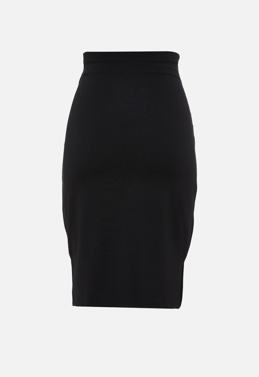 Cotton On - Maternity gathered side split skirt - black