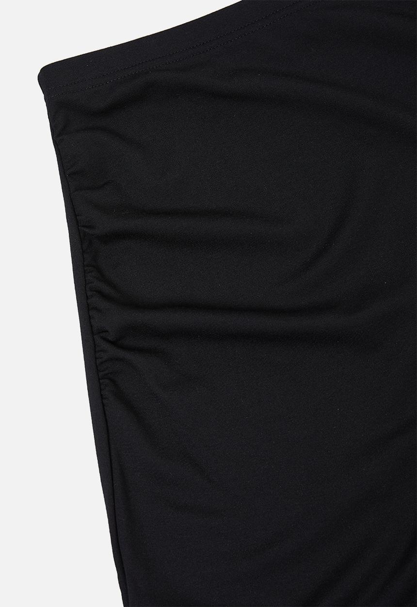 Cotton On - Maternity gathered side split skirt - black