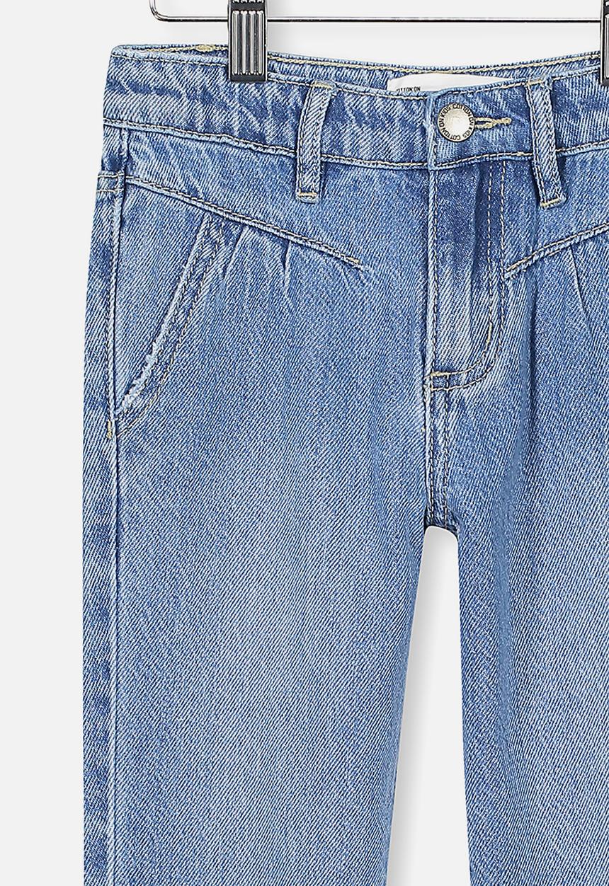 Cotton On - Brooke slouch yoke jean - blue