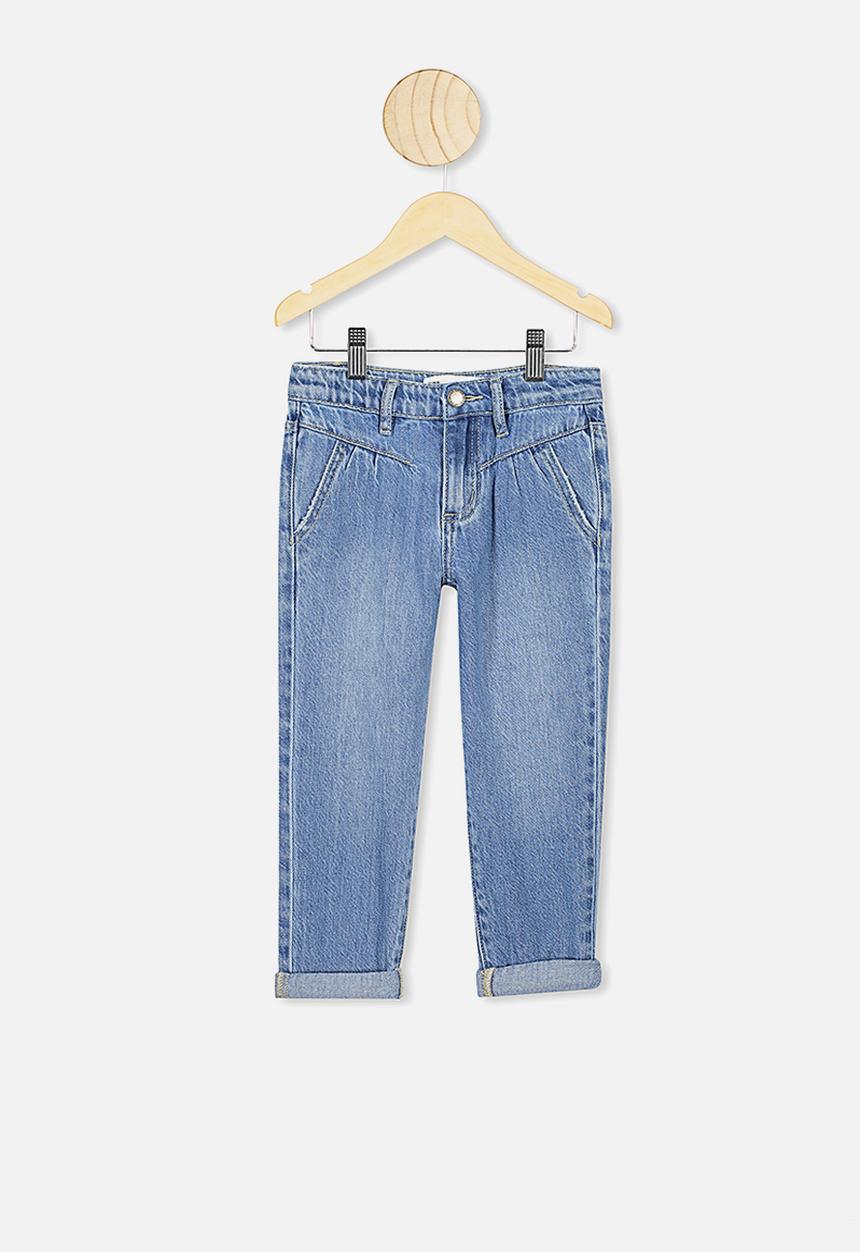 Cotton On - Brooke slouch yoke jean - blue