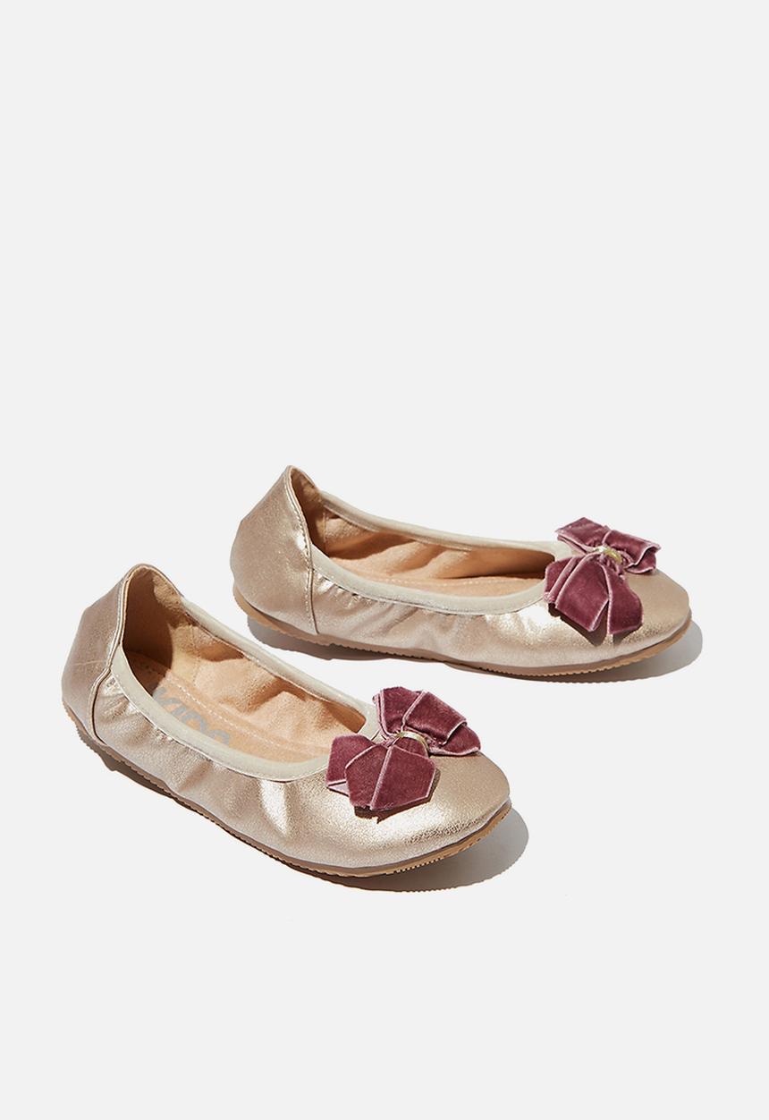 Cotton On - Primo ballet flat - gold