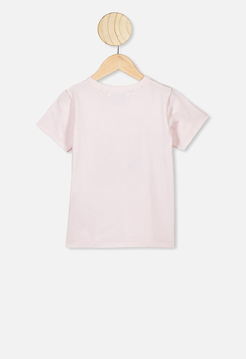 Cotton On - Lux short sleeve tee - crystal pink