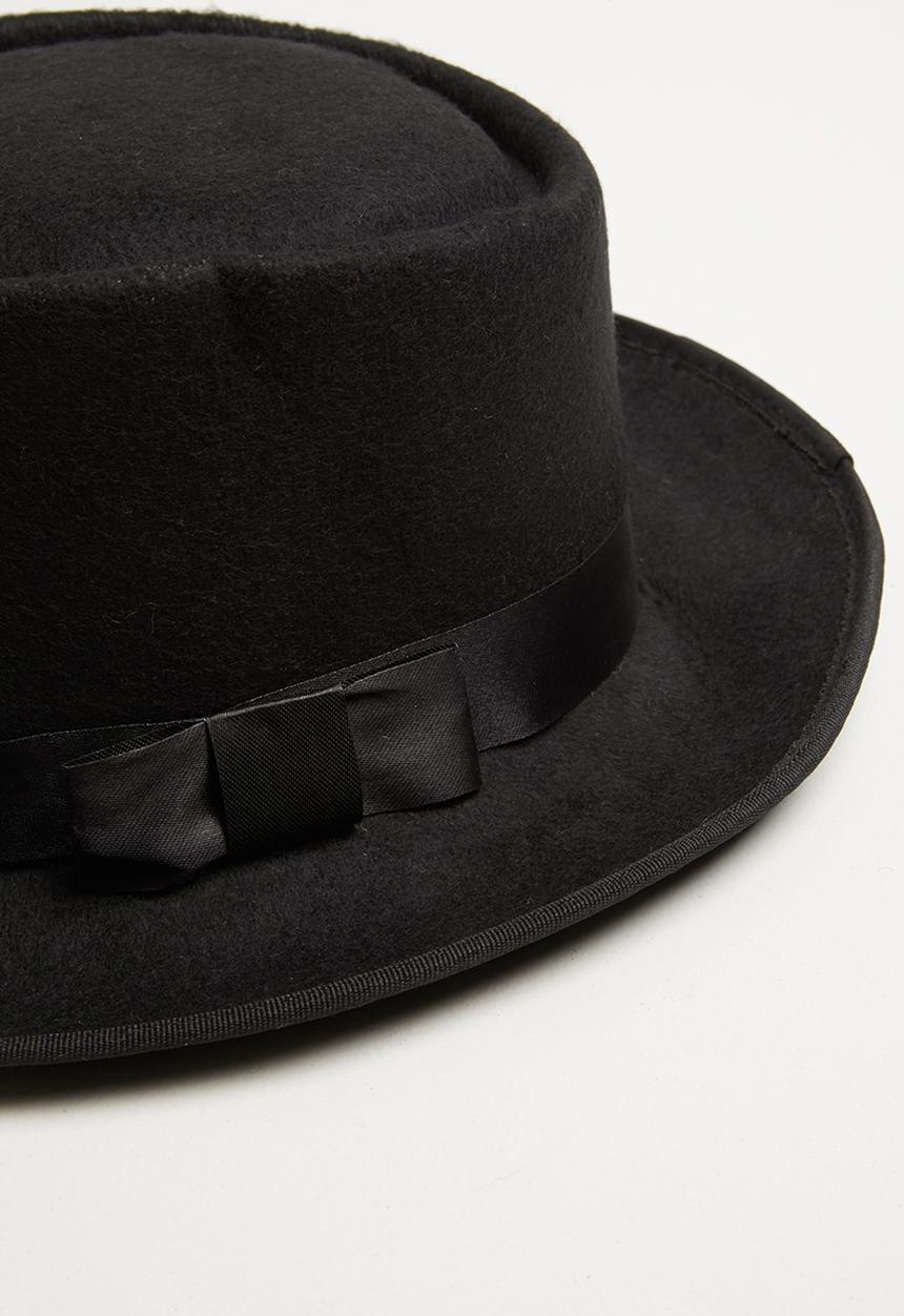 Superbalist - Retro boater - black
