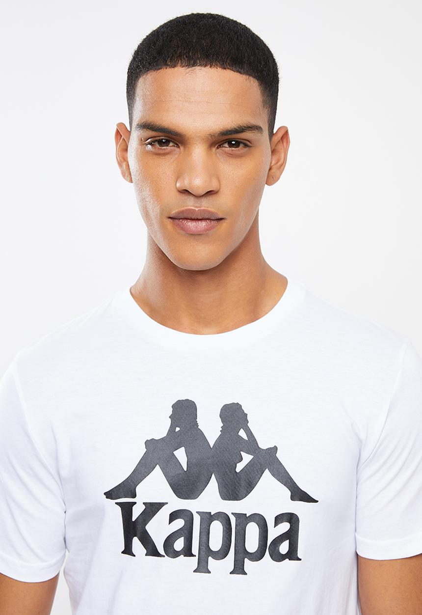 KAPPA - Authentic slim tee - white & black