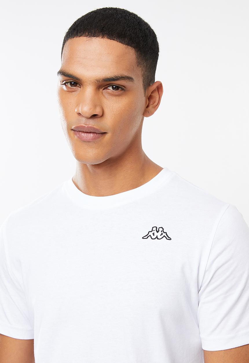 KAPPA - Kappa logo slim tee - white
