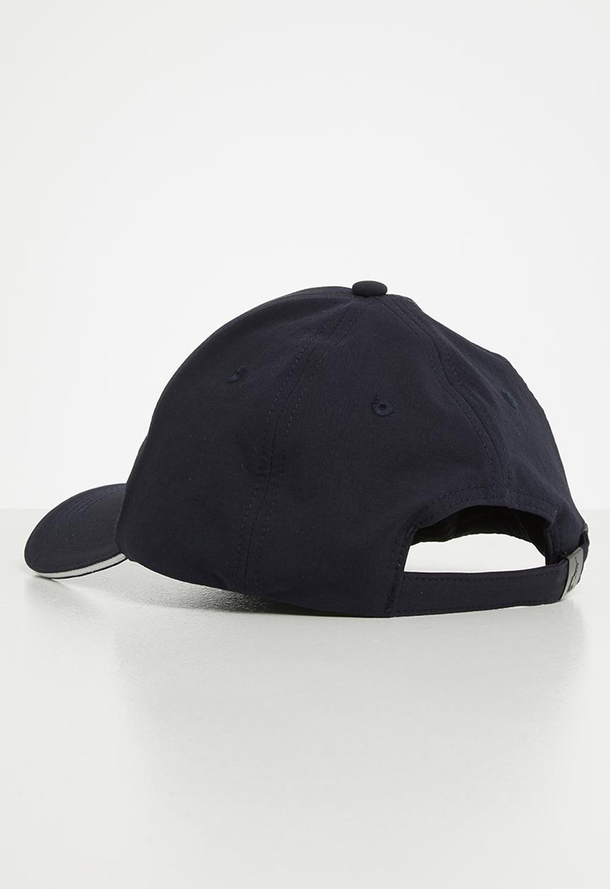 POLO - Mens peter double striped tech cap - navy