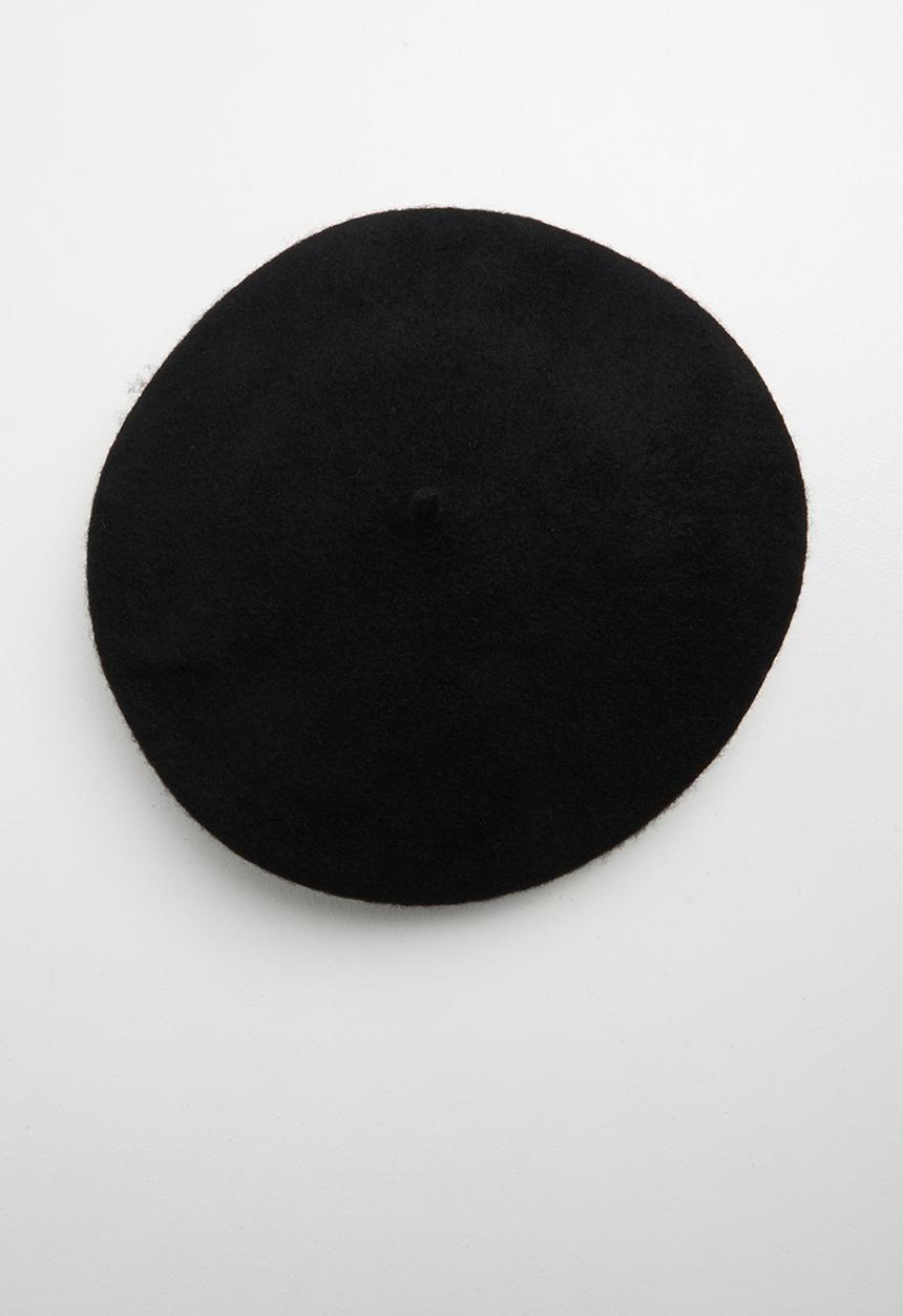 edit - Natalia beret - black