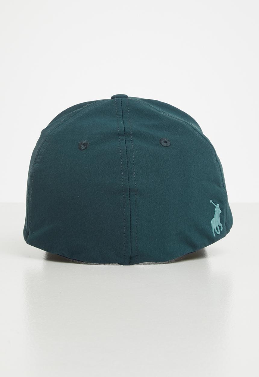 POLO - Mens andrew rubber branded tech cap - cobalt