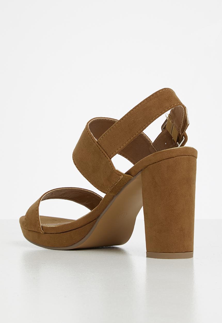 Cotton On - Carnelian platform - tan