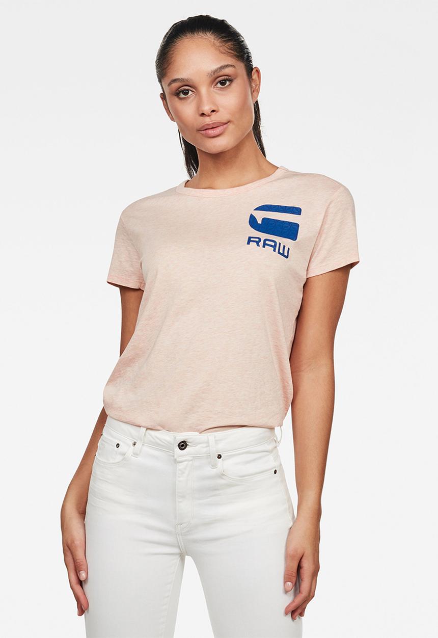 G-STAR - Gyre dial tee - pink 