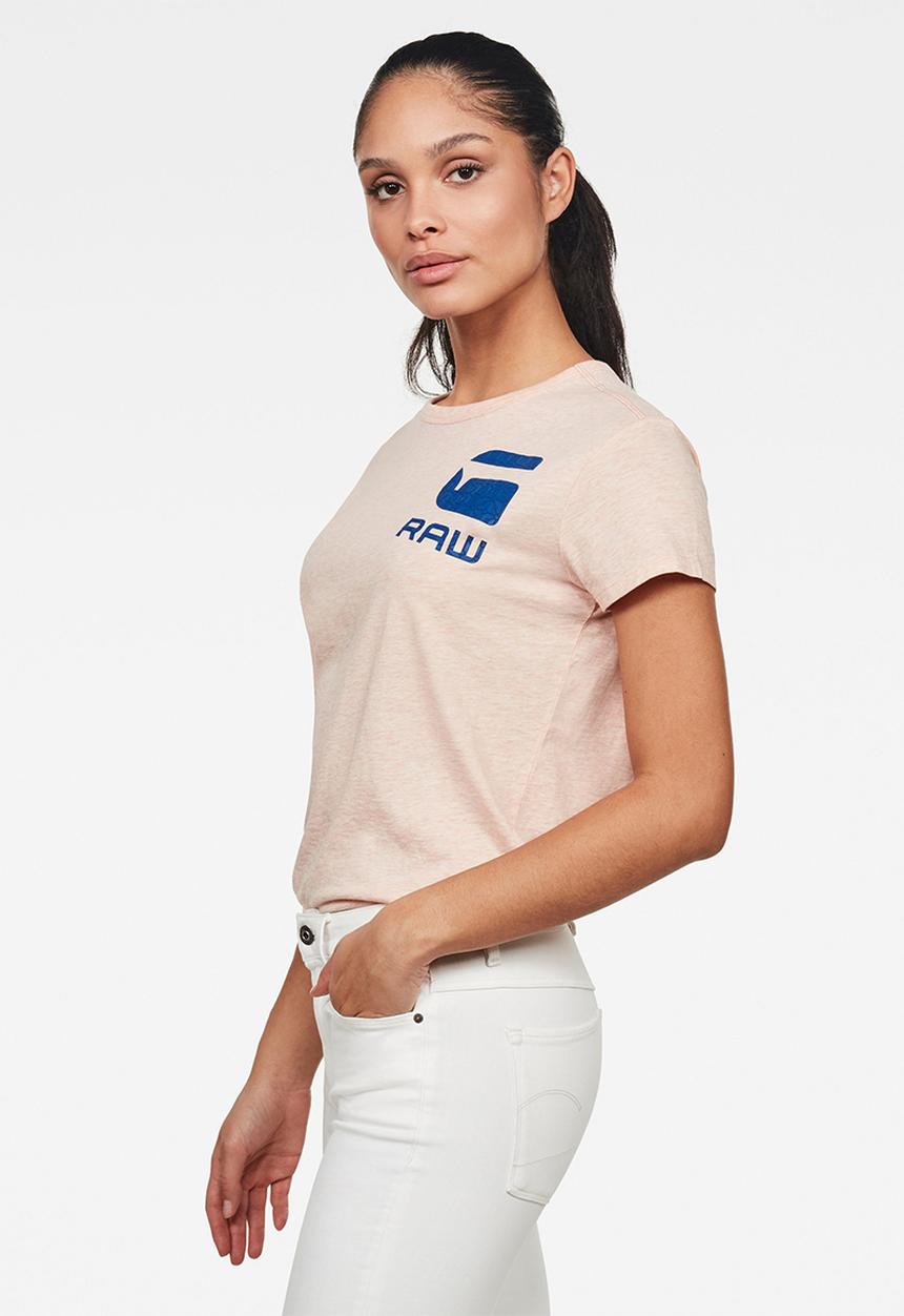 G-STAR - Gyre dial tee - pink 
