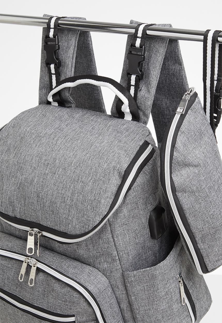 Pop Candy - Nappy bag - grey