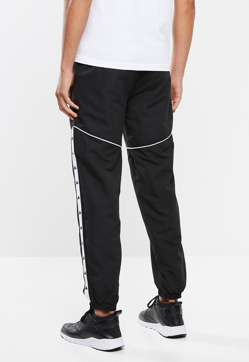 KAPPA - Authentic talut track pant - black & white