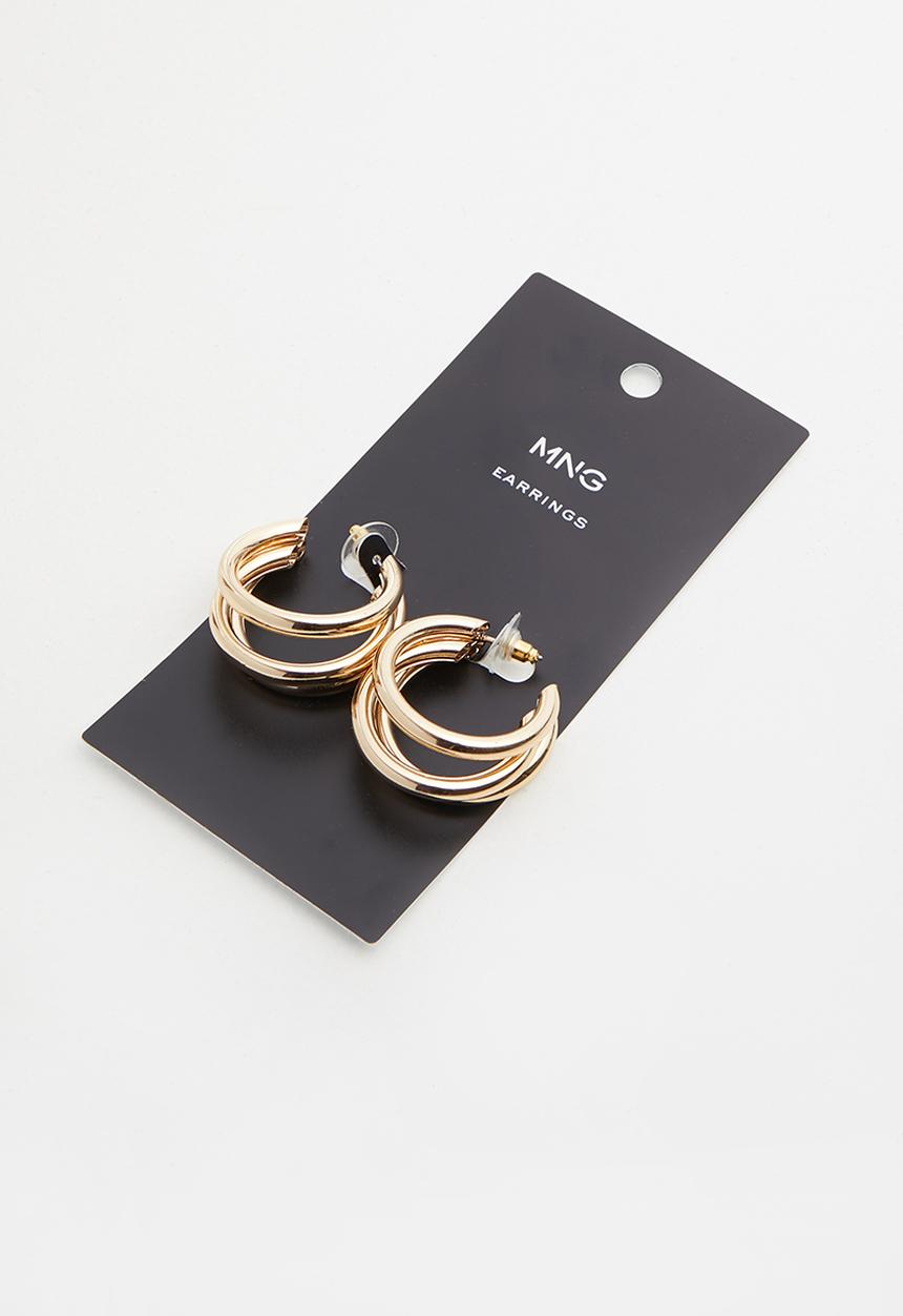 MANGO - Cosima earrings - gold