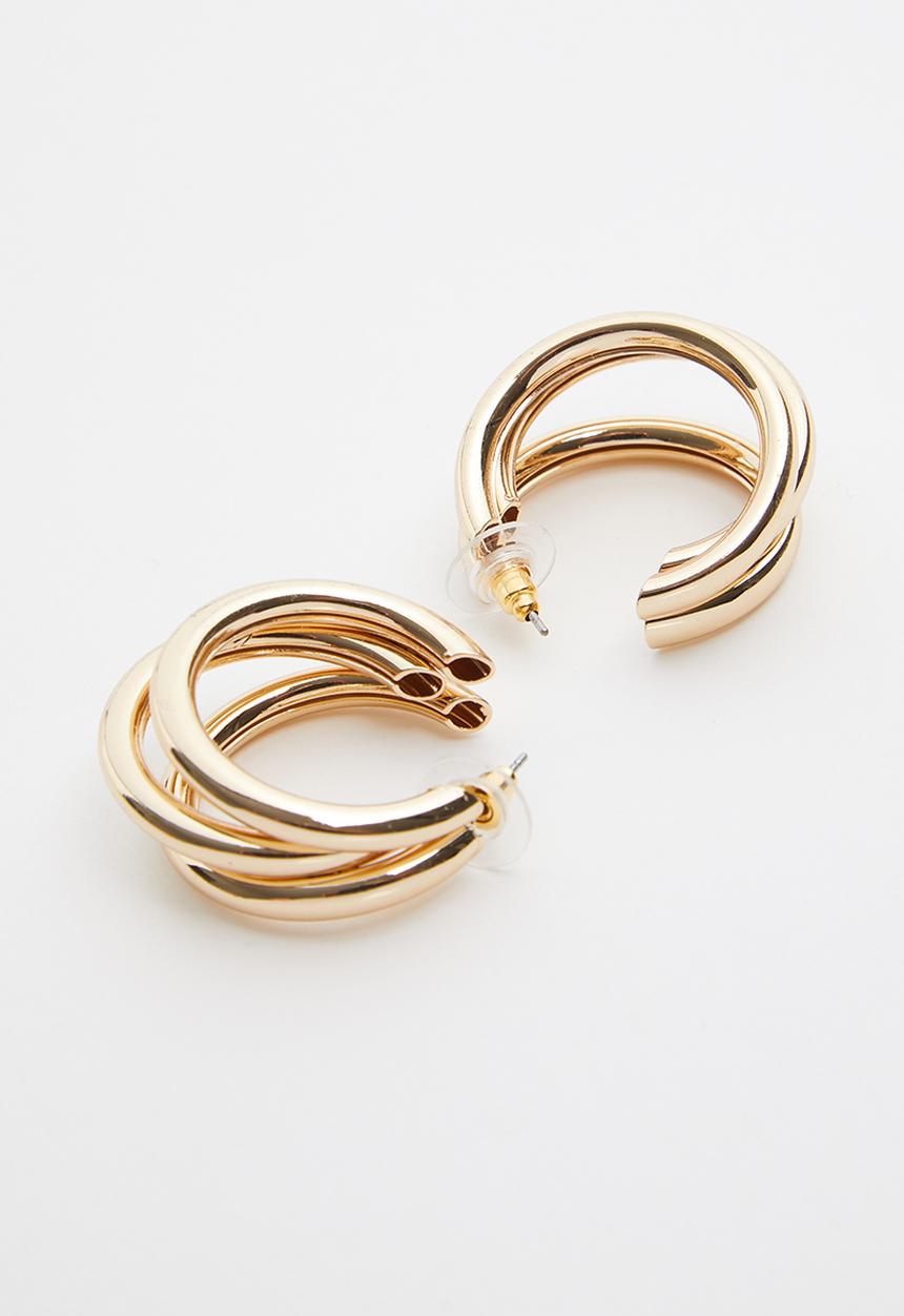 MANGO - Cosima earrings - gold